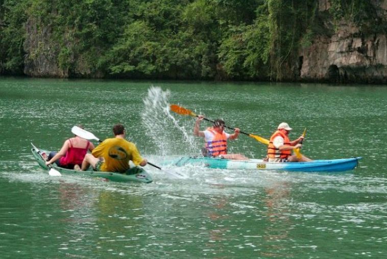 Kayaking